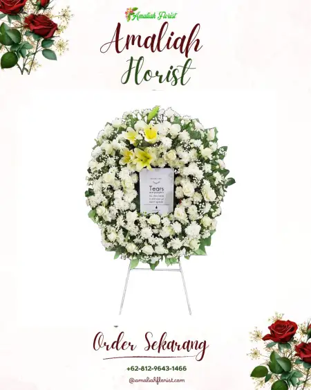 Krans Bunga Duka Bandara Soekarno Hatta